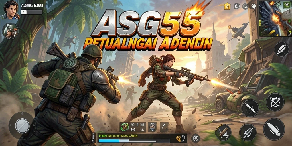 Tampilan mengesankan dari gameplay ASG55 yang penuh aksi.