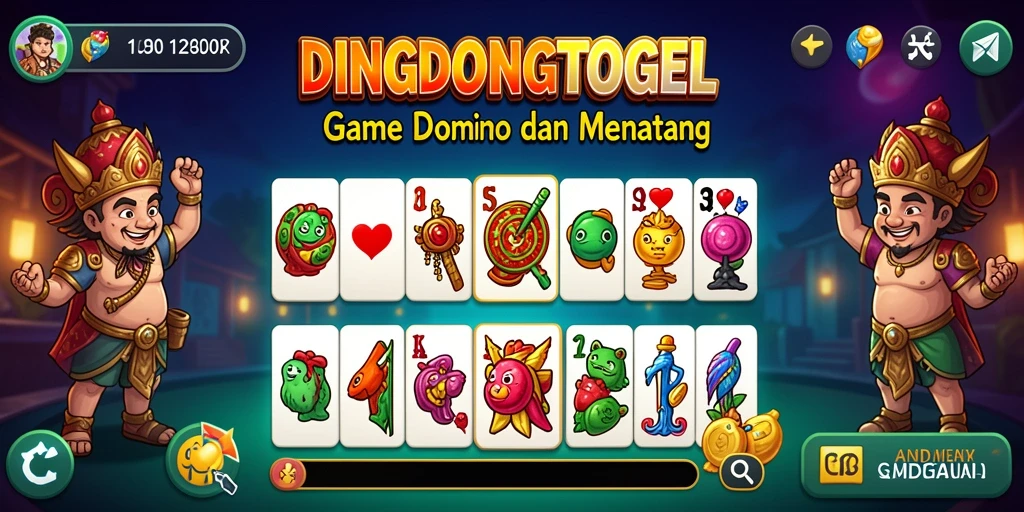 Tampilan gameplay DINGDONGTOGEL yang menarik dan interaktif.
