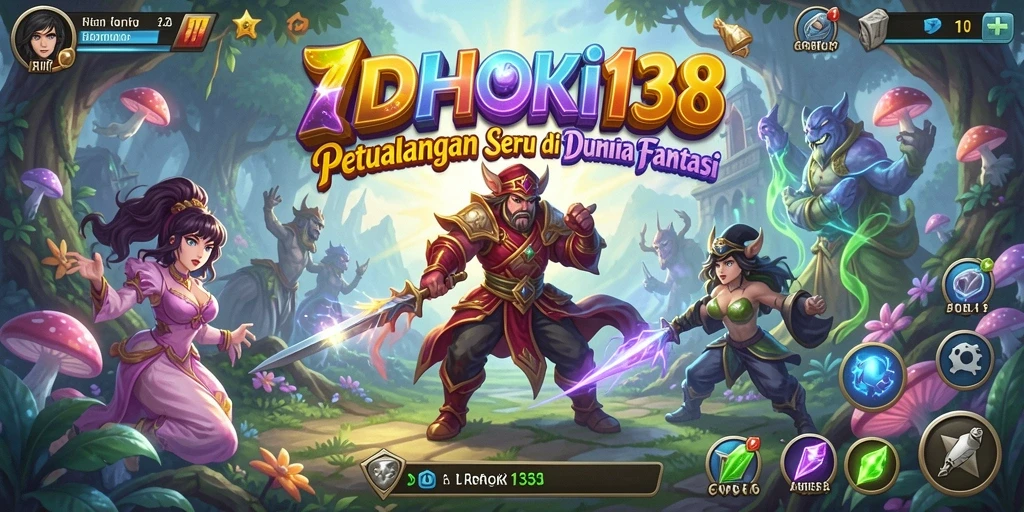Tangkapan layar gameplay <strong>IDRHOKI138</strong> menampilkan aksi petualangan yang seru.