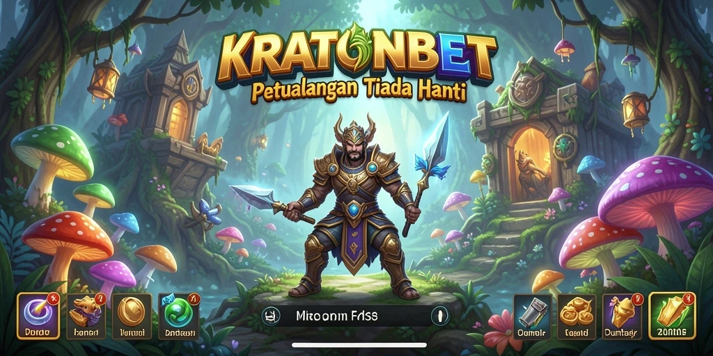 Tampilan menarik dari gameplay ARPG KRATONBET yang intens.