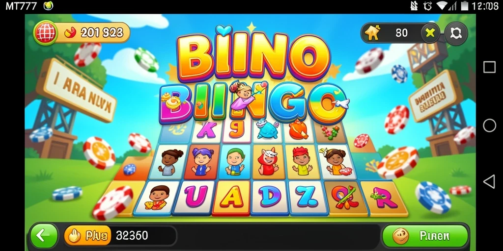 Gameplay seru MT777 dengan kartu Bingo yang menarik.