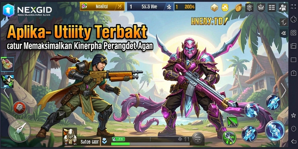 Tampilan utama NEXGID dengan antarmuka yang user-friendly dan fitur lengkap.