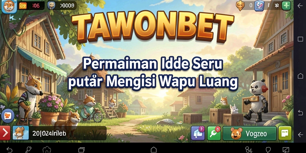 Gameplay seru TAWONBET dengan fitur Idle menarik.